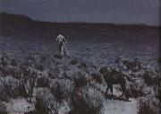 Frederic Remington Calling the Moose (mk43) oil painting picture wholesale